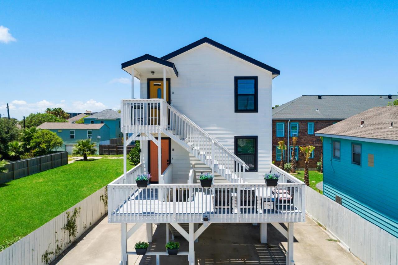 Soleil House - Unit B Villa Galveston Exterior photo